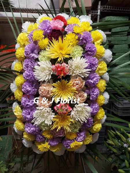 Funeral Floral Wreath 043